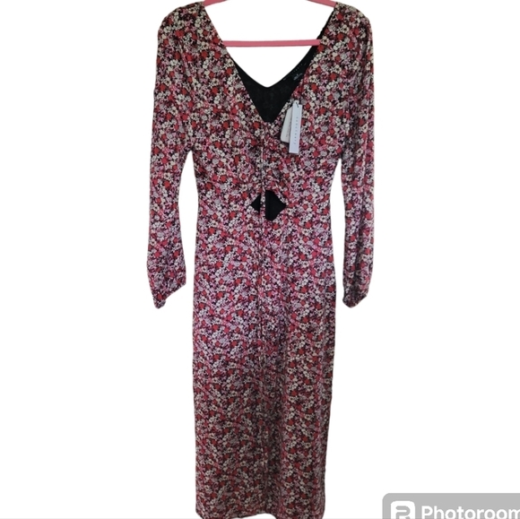 Sanctuary Floral Maxi dress 4 NWT Anthropology - Picture 1 of 7
